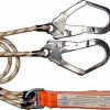 Kernmantle Rope Lanyard Double Leg Scaffolding Hooks