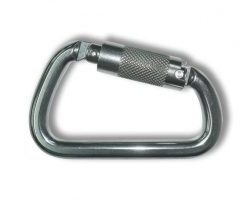 Stainless Steel Triple Locking Carabiner