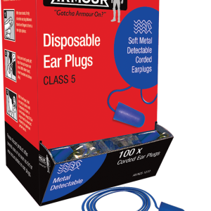 Ear Plugs, Blue Detectable