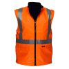 PRIME MOVER CROSS BACK POLAR FLEECE REVERSIBLE VEST